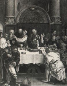 The Last Supper by Bernaert (Barend) van Orley