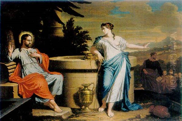 Christ And The Woman Of Samaria At The Well - view 1