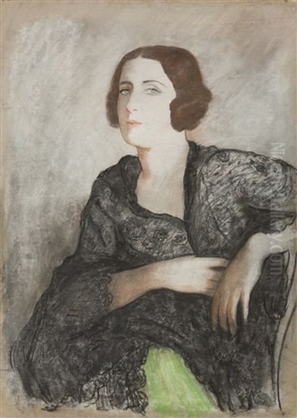 Portrat Einer Dame (bella Chagall) - view 1