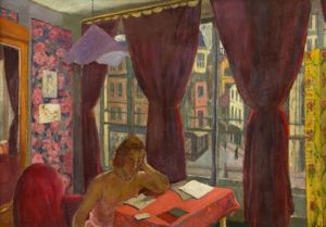 Nad Dopisem Na Starem Meste Prazskem by Emil Orlik