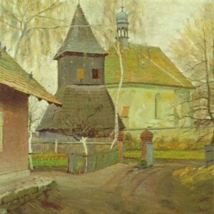 Dorfkirche In Norddeutschland