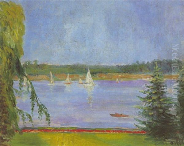 Seelandschaft, Moglicherweise Bei Berlin - view 1
