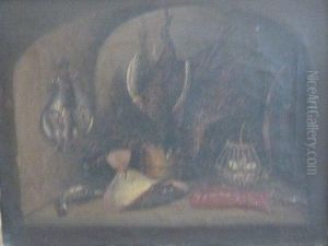 Still Life With Dead Game by Benjamin Blake