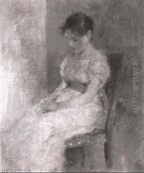 Sitzende Frau (frau Cornelia Moor) - view 1