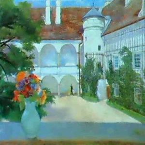 Ein Sommertag, Schloss Oslawan