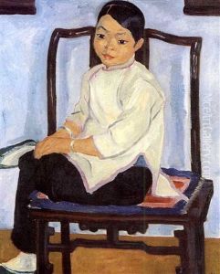 Chinesisches Madchen by Emil Orlik