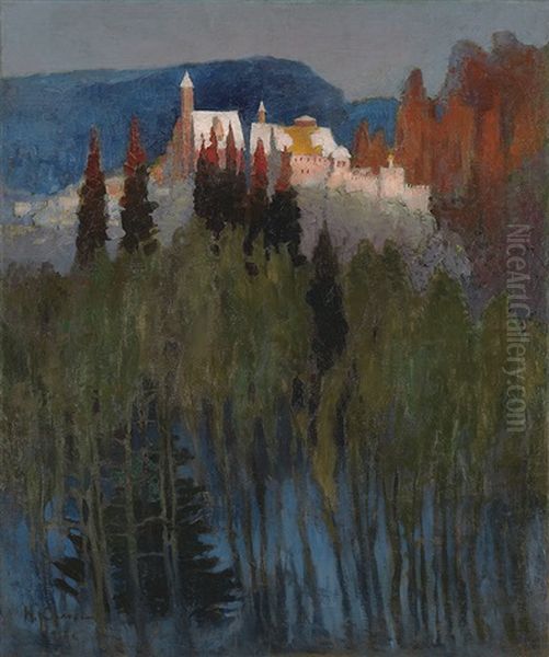 Fairy Landscape With Castle - view 1
