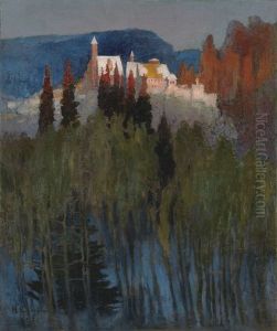 Fairy Landscape With Castle