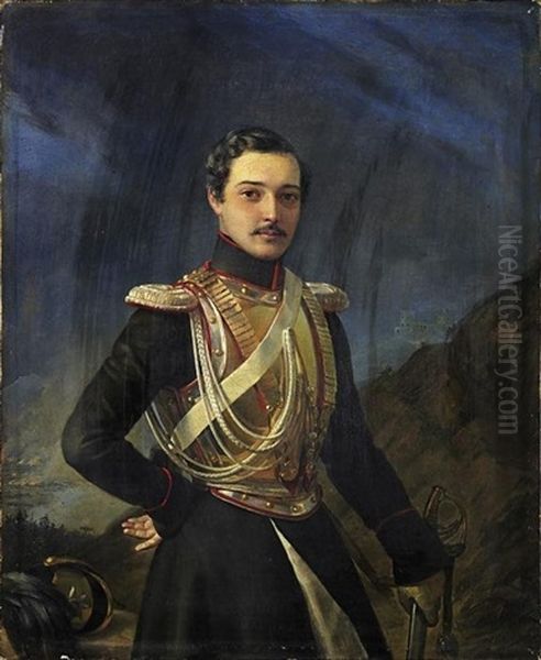 Portrat Des Russischen Offiziers Balaschof - view 1