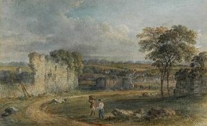 Carrow Abbey Ruins by Fanny Blake