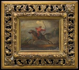 Oriental Rider Spanning Arc by Aleksandr Osipovich Orlovsky