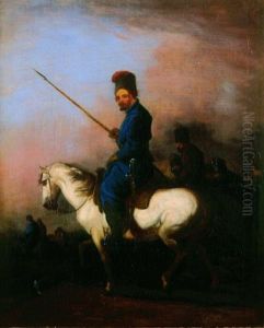 Kozak Na Koniu by Aleksandr Osipovich Orlovsky