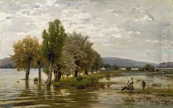 Flusslandschaft - view 1