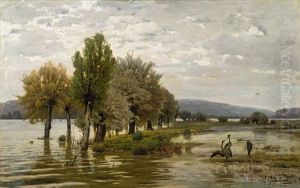Flusslandschaft by Vladimir Donatovitch Orlovsky