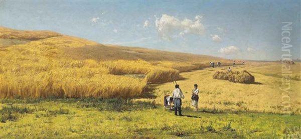 Harvest In The Ukraine - view 1