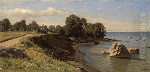 Summer Day By The Sea by Vladimir Donatovitch Orlovsky