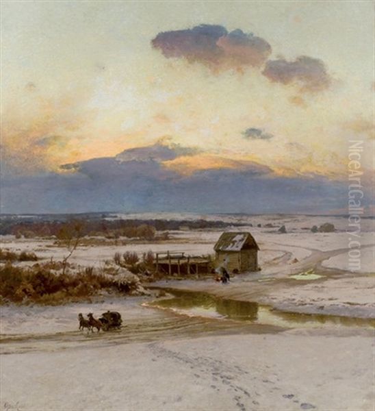 Departure At Daybreak - view 1