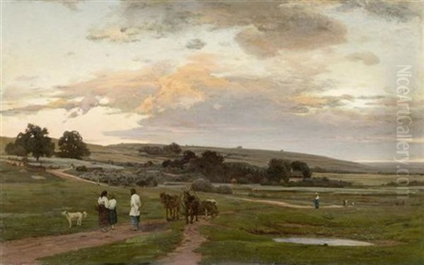 Weite Landschaft Mit Hirten - view 1