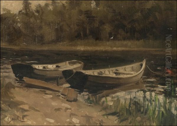 Boats On The Bank - view 1