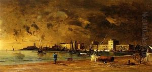 Le Soir Au Bord De La Mer Le Soir Au Bord De La Mer