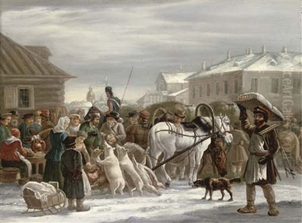 Bazaar On Sennaya - view 1