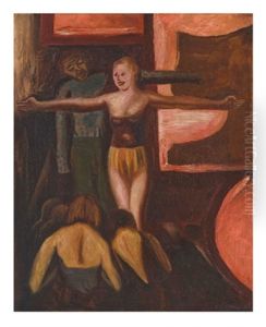 Coney Island Side-show by Jose Clemente Orozco
