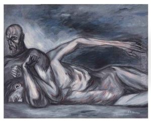 La Tierra (study For Figures In The Man Of Fire Fresco)