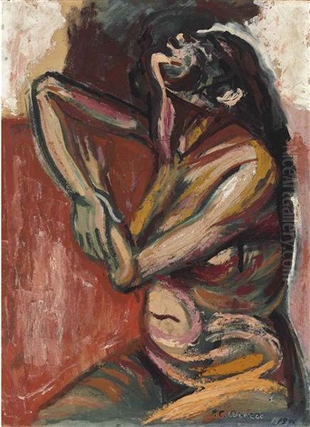 Desnudo (pose Con Brazos Conformando Un Trapecio) - view 1