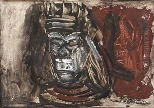 Untitled (guerreros Aztecas) by Jose Clemente Orozco