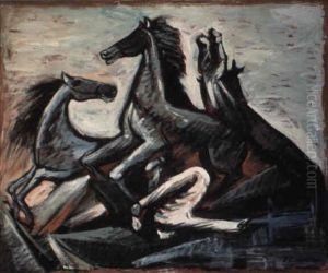 Caballos Salvajes by Jose Clemente Orozco