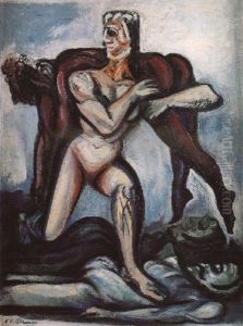 Allegorical Figures by Jose Clemente Orozco