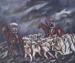 Acordada (caballos Y Zapatistas) by Jose Clemente Orozco