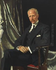 Portrait Of Vivien Hugh Smith (1867-1956), Later First 1st Baron Bicester Of Tusmore Park, 1919 Portrait Of Vivien Hugh Smith (1867-1956), Later First 1st Baron Bicester Of Tusmore Park, 1919