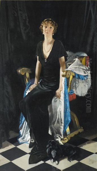 Portrait Of Lady Idina Wallace - view 1