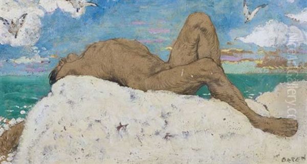 Nude On The Hill Of Howth - view 1