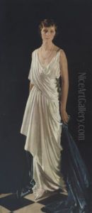 Portriat Of Mrs. Oscar Lewisohn, Nee Edna May by Sir William Newenham Montague Orpen