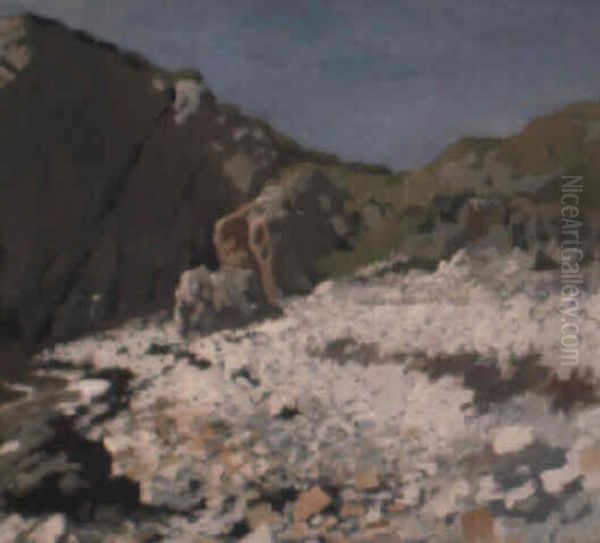 A Pebble Beach At Howth - view 1