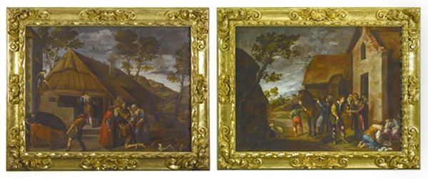 Departure Of The Prodigal Son; Return Of The Prodigal Son (pair) - view 1