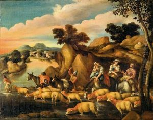 Escena Pastoril by Pedro Orrente