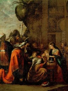 La Adoracion De Los Reyes by Pedro Orrente