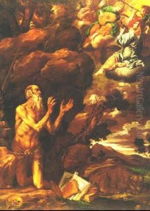 La Vision De San Jeronimo by Pedro Orrente