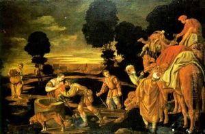Escena Con Camellos by Pedro Orrente
