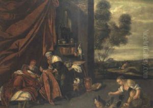 Escena Biblica, Isaac Y Jacob