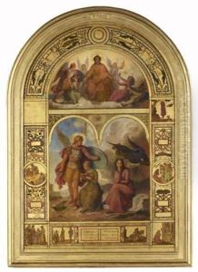 Le Bien Et Le Mal by Andre Jacques Victor Orsel