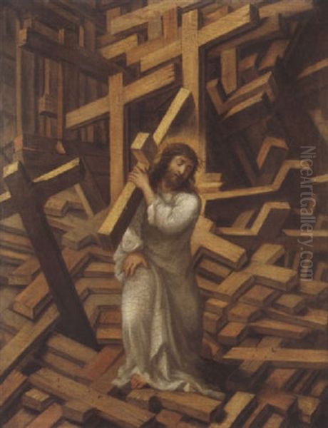 Le Christ Portant Sa Croix - view 1