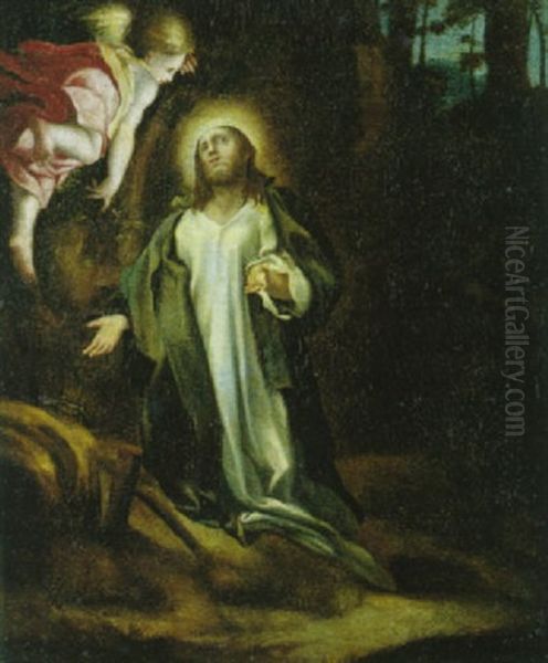 Christus Im Garten Von Gethsemane - view 1