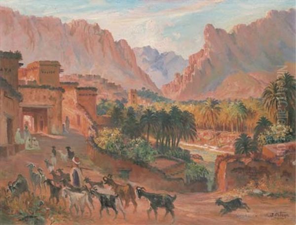 Les Gorges D'el Kantara En Algerie - view 1