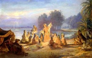 La Danse Au Clair De La Lune by Jose Benito Ortega