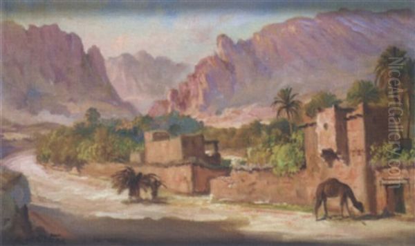 El Kantara, Au Village Rouge - view 1