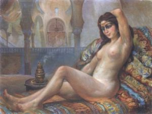 Odalisque Nue by Jose Benito Ortega